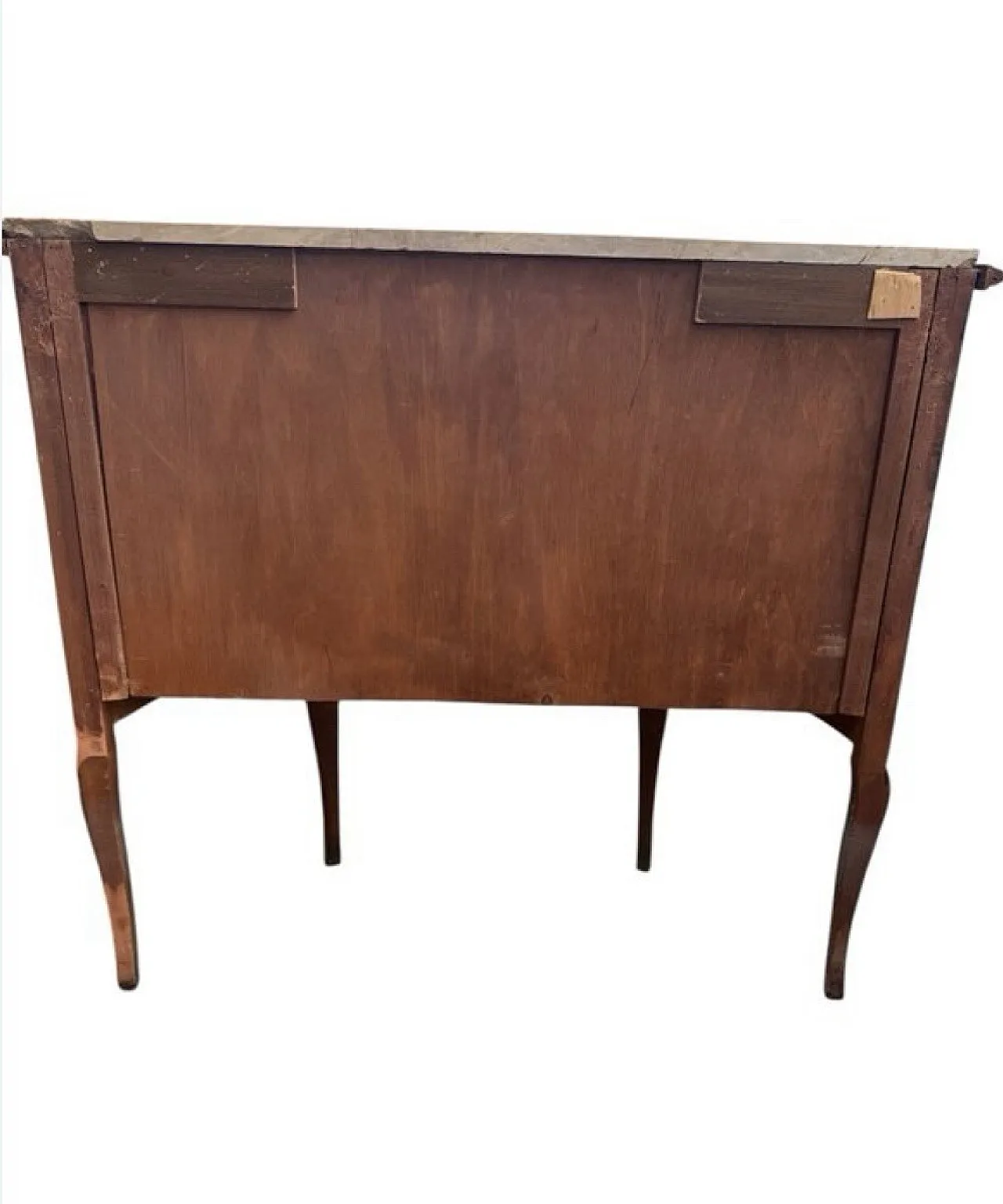 Inlaid crescent wooden furniture console sideboard, 1930s 17