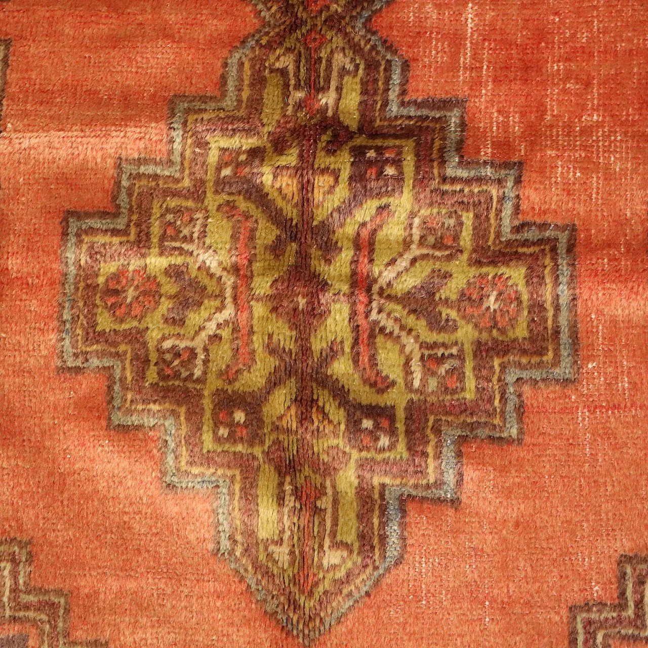 Tappeto Jorun in lana, nodo grosso, realizzato a mano, '900 4