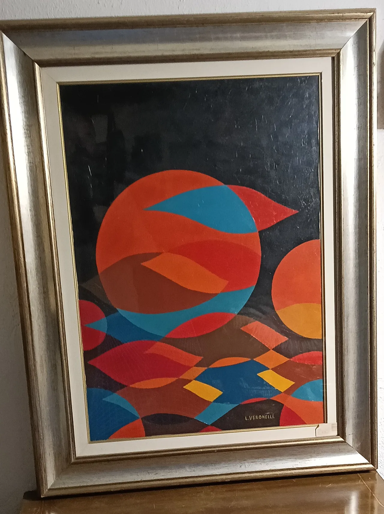 Leopolda Veronelli Olio su tela, anni '70 1