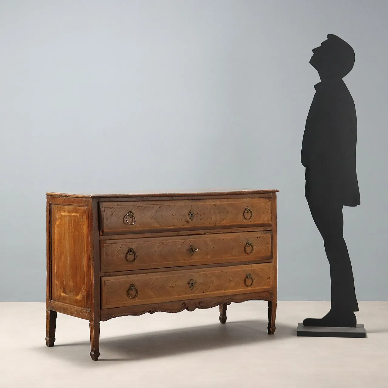 Cassettone neoclassico veneziano in acero, fine '700 3