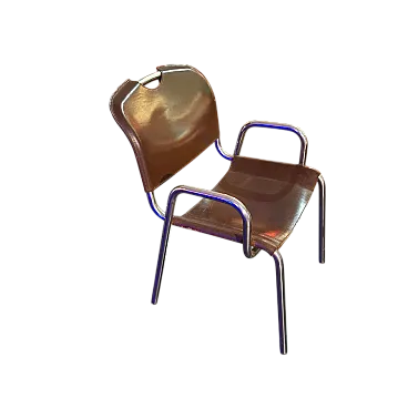 Sedia Castiglia dei fratelli Castiglioni per Zanotta, anni '70