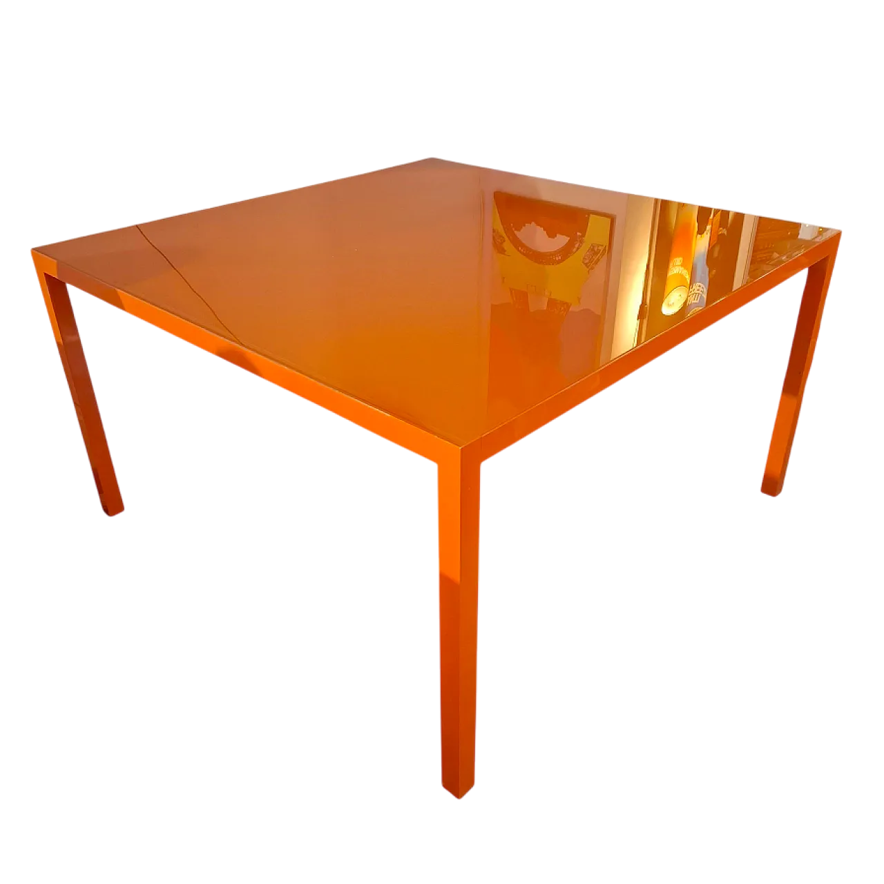 Orange iron table 4