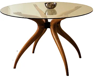 Tavolo rotondo Porada collezione retrò, anni '90