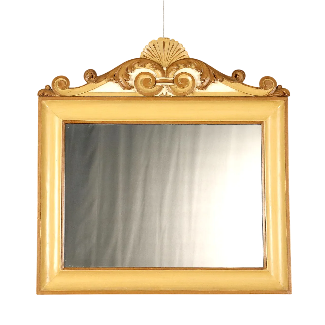 Specchiera in legno laccato, '800 7