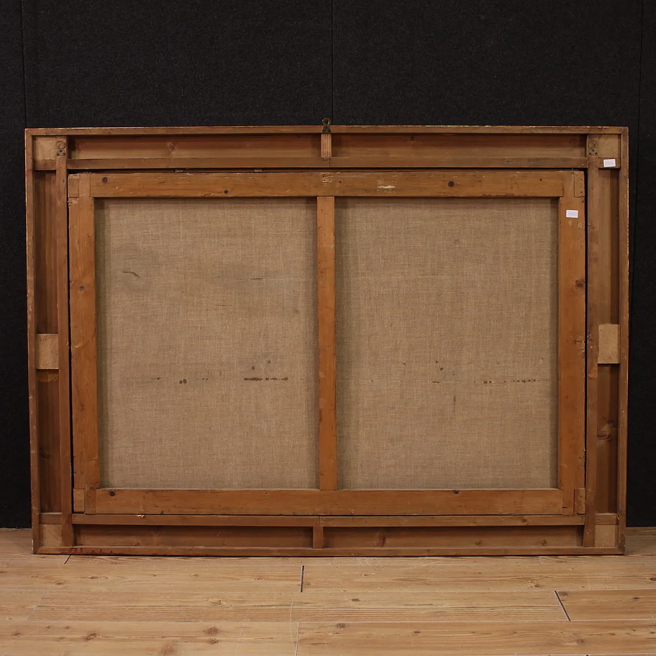 Dipinto Neoclassico con Alessandro Magno, olio su tela, '700 10