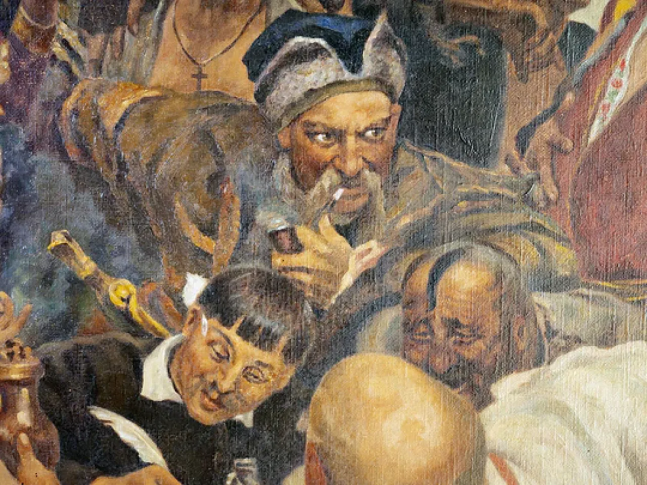 Lettera degli Zaporoziani al sultano turco Nikolai Bakulin, anni '30 3