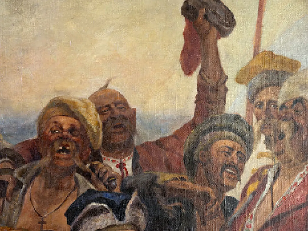 Lettera degli Zaporoziani al sultano turco Nikolai Bakulin, anni '30 7