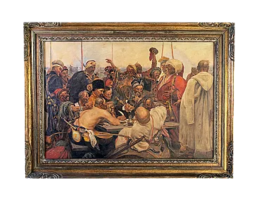 Lettera degli Zaporoziani al sultano turco Nikolai Bakulin, anni '30