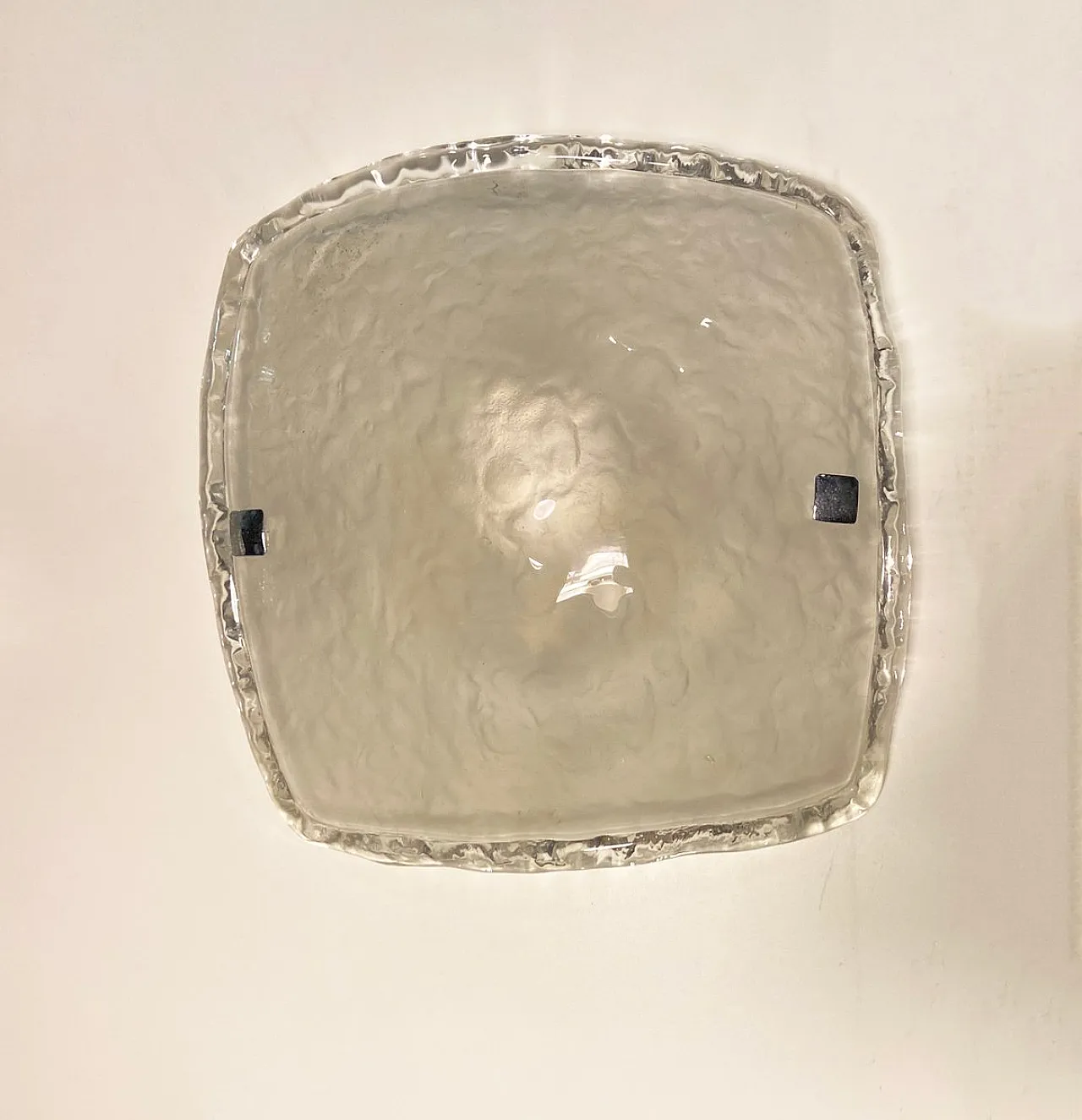 Pair of Mid-Century Murano Glass Sconces from Mazzega, 1970s 6