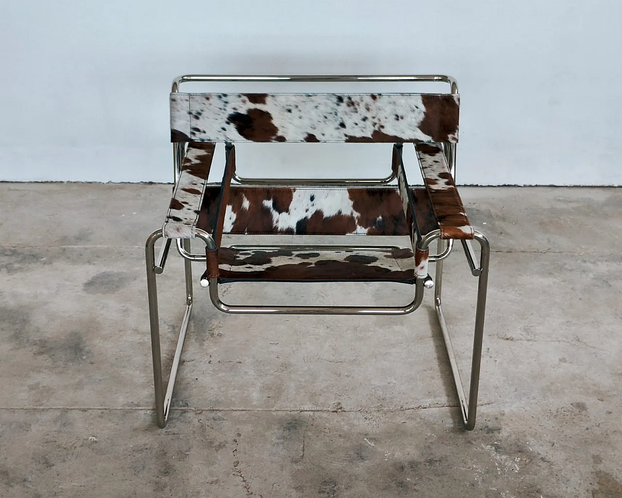 Poltrona Wassily in cavallino di Marcel Breuer per Knoll, anni 2000 1