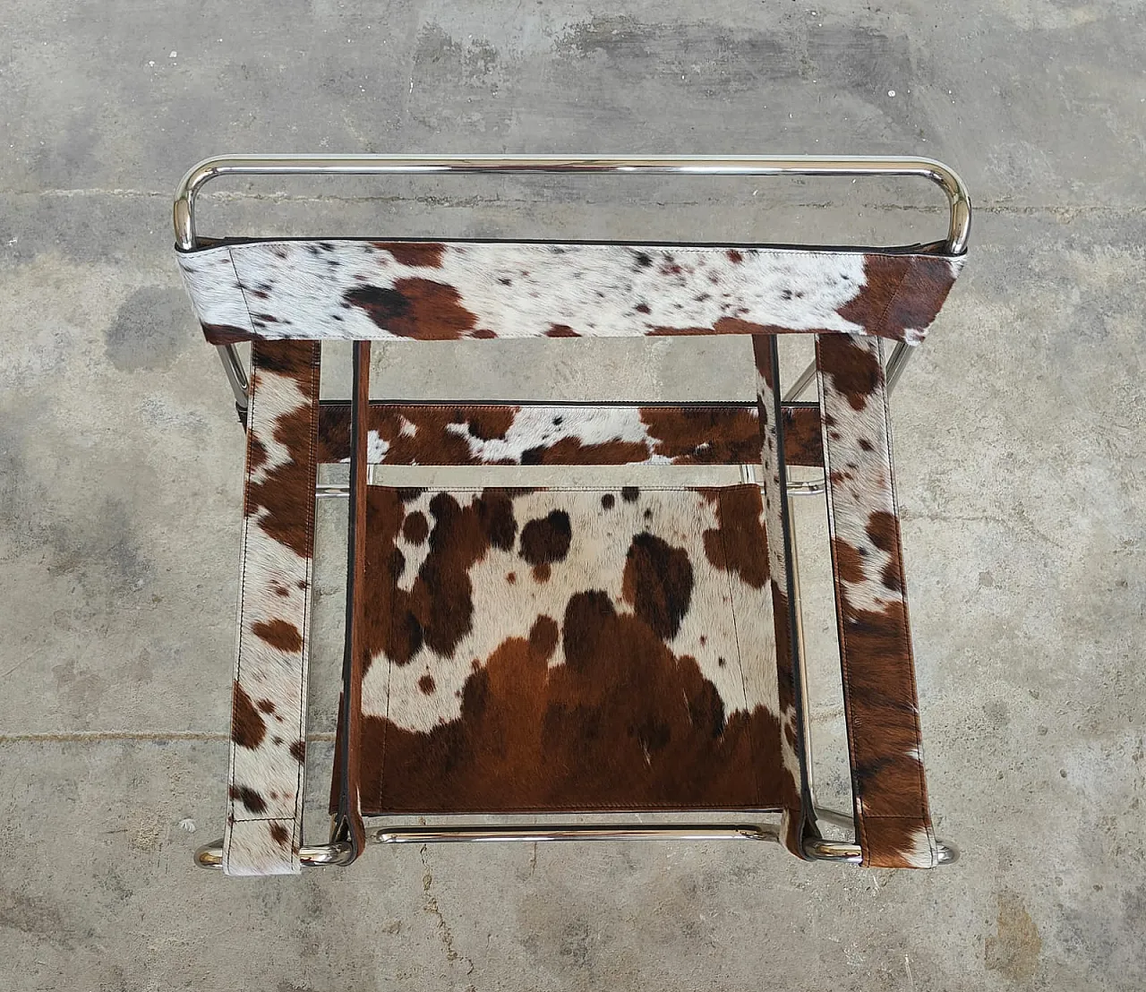 Poltrona Wassily in cavallino di Marcel Breuer per Knoll, anni 2000 5