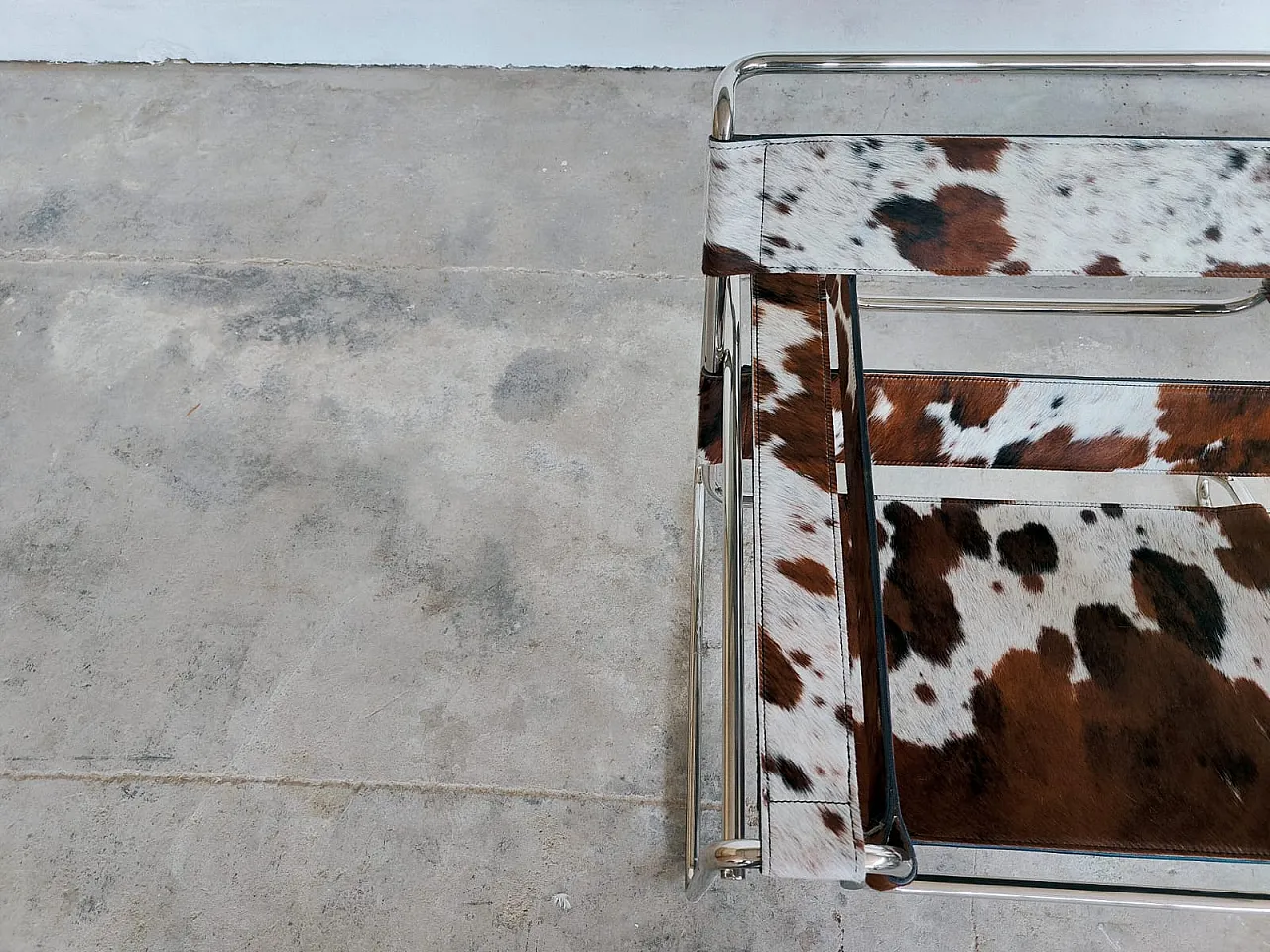 Poltrona Wassily in cavallino di Marcel Breuer per Knoll, anni 2000 16