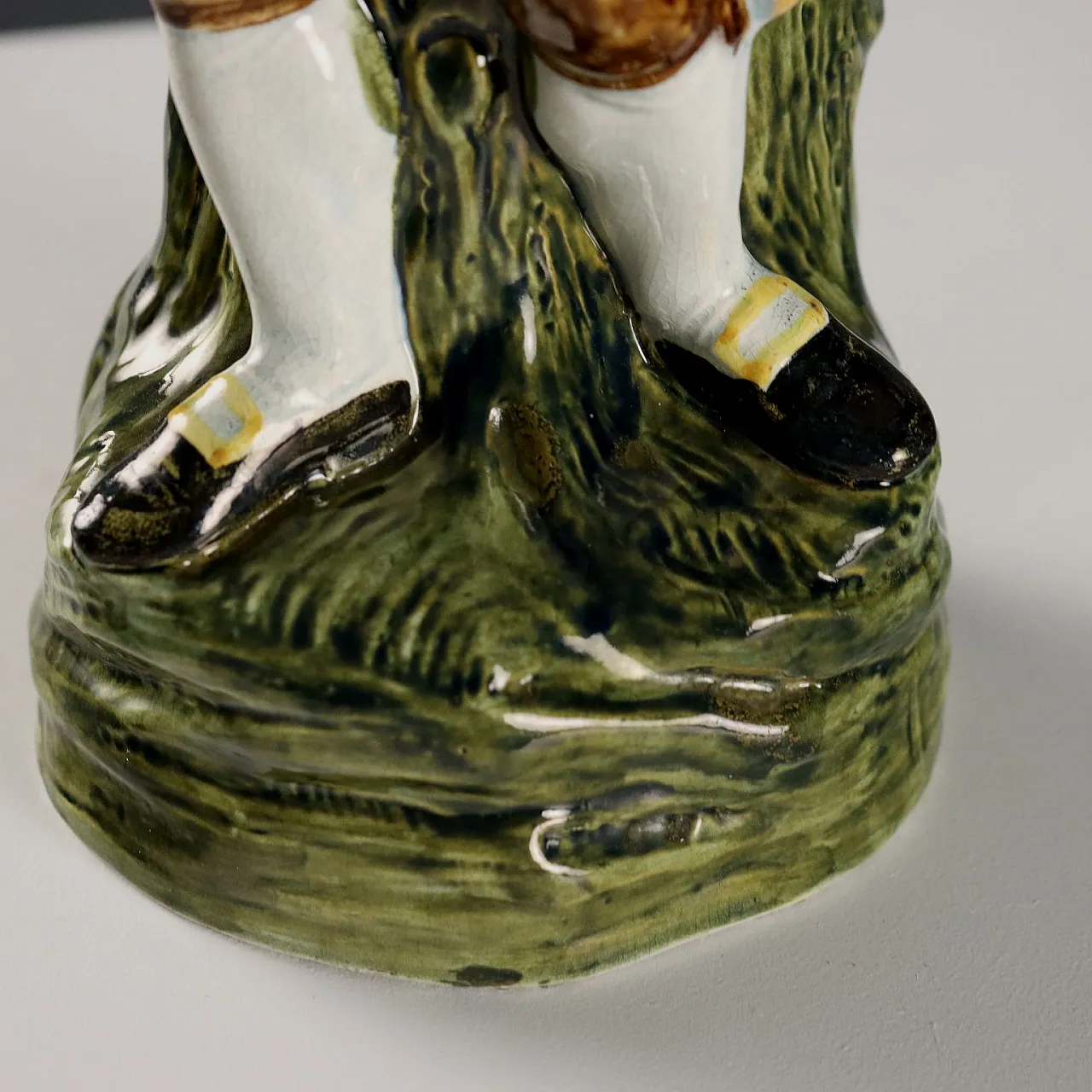 Brocca in ceramica di Toby Staffordshire, '800 9