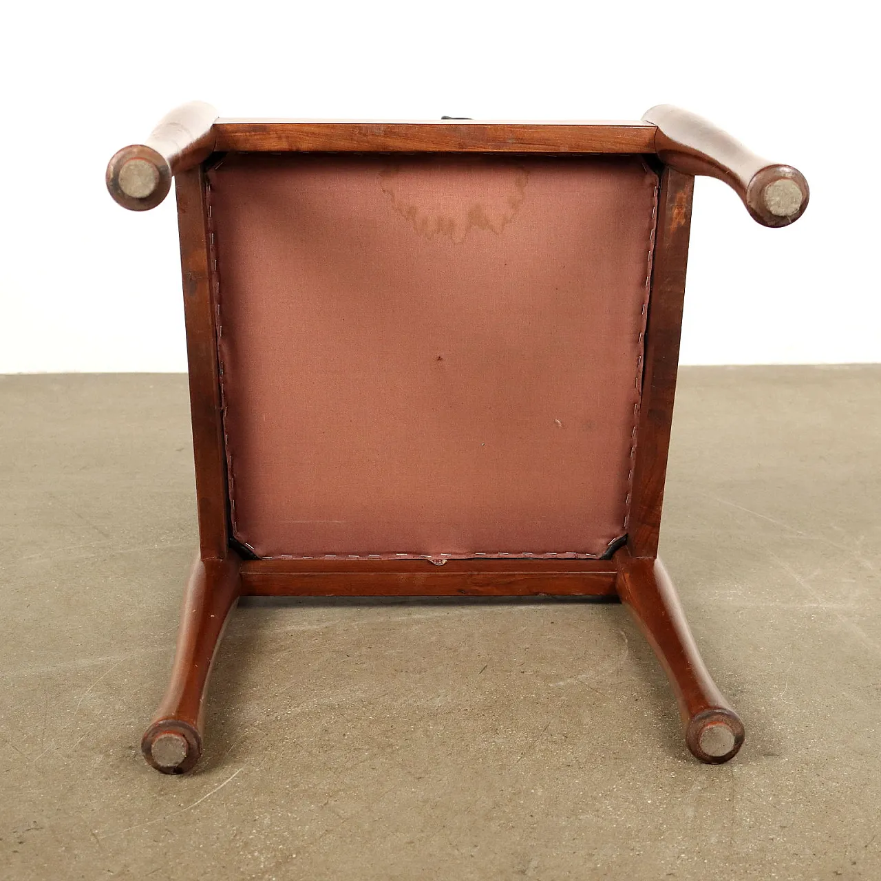 Wooden and leather chairs by Silvio Coppola for Bernini, 20th century 7