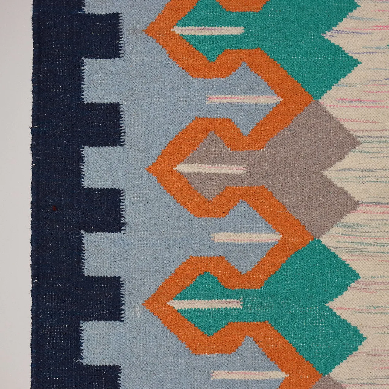 Polish cotton and wool carpet, late 20th century 5