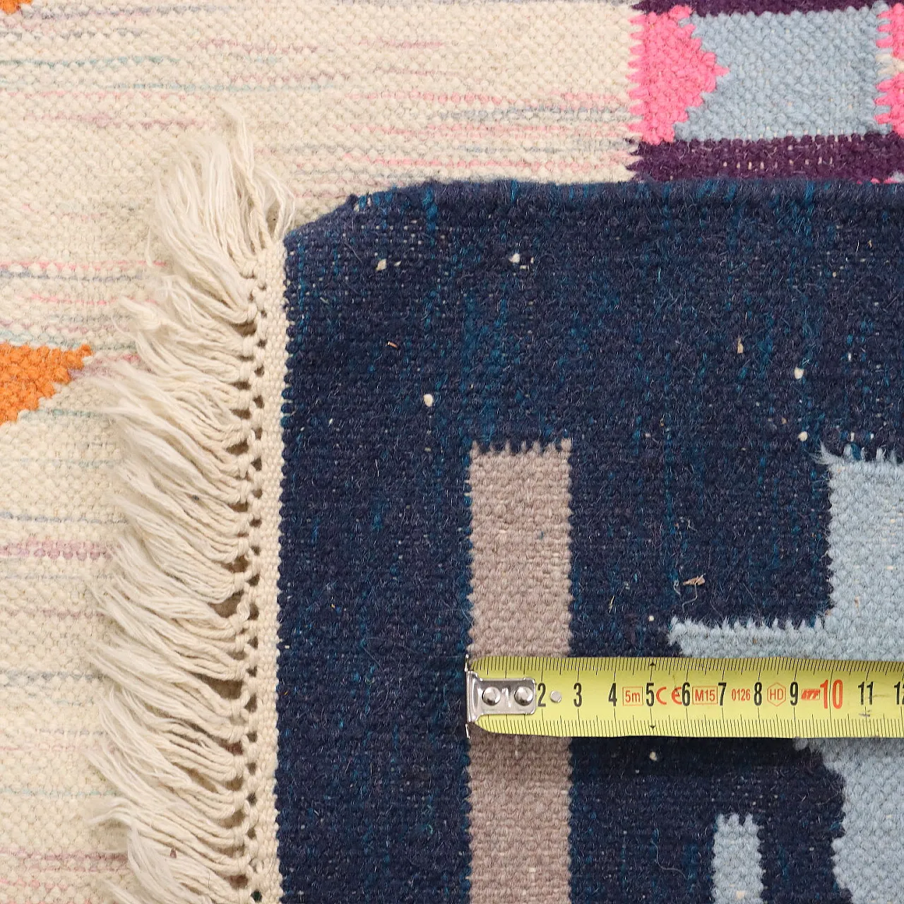 Polish cotton and wool carpet, late 20th century 6