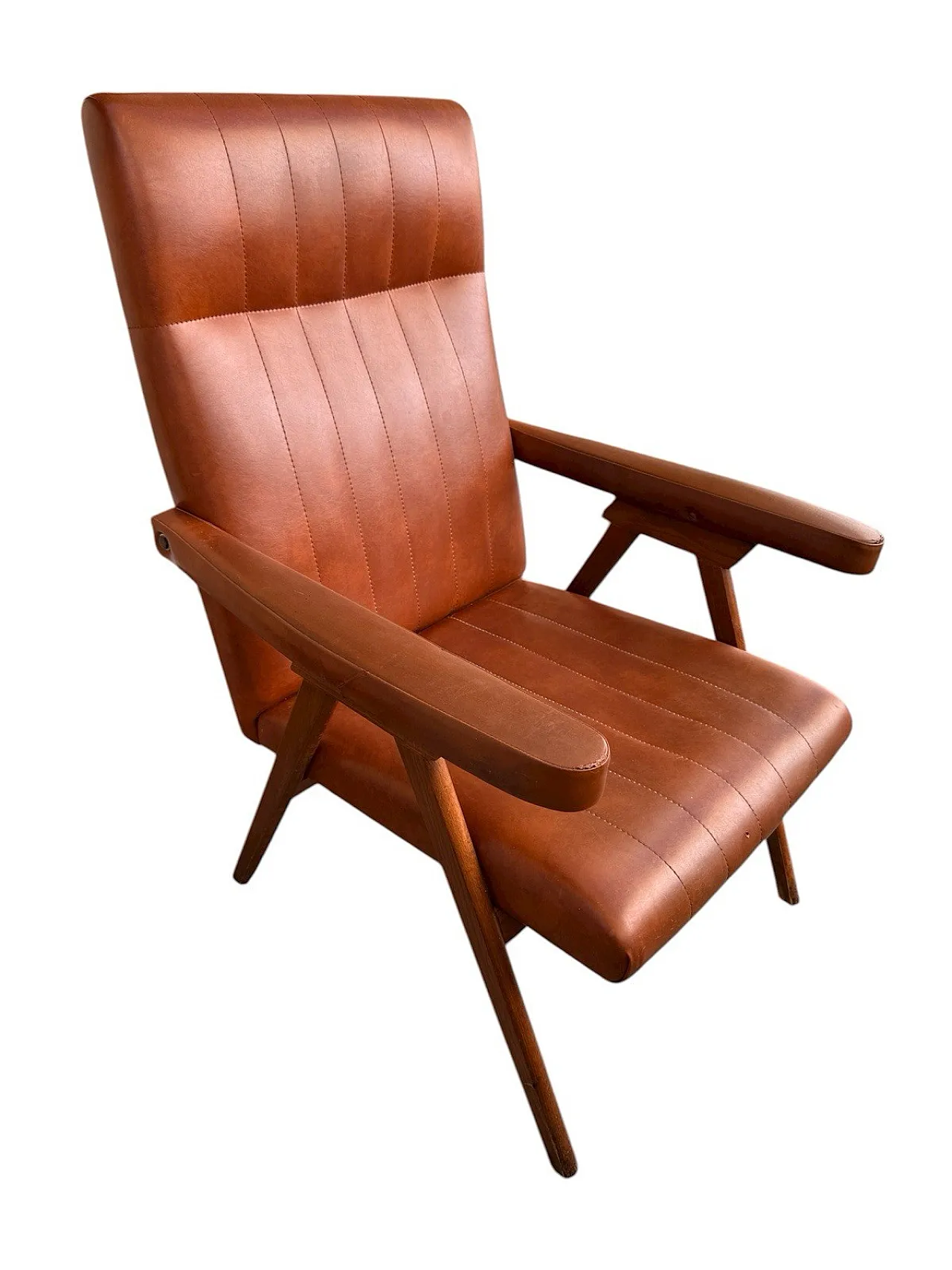 Modernist recliner armchair, mid-20th century 1