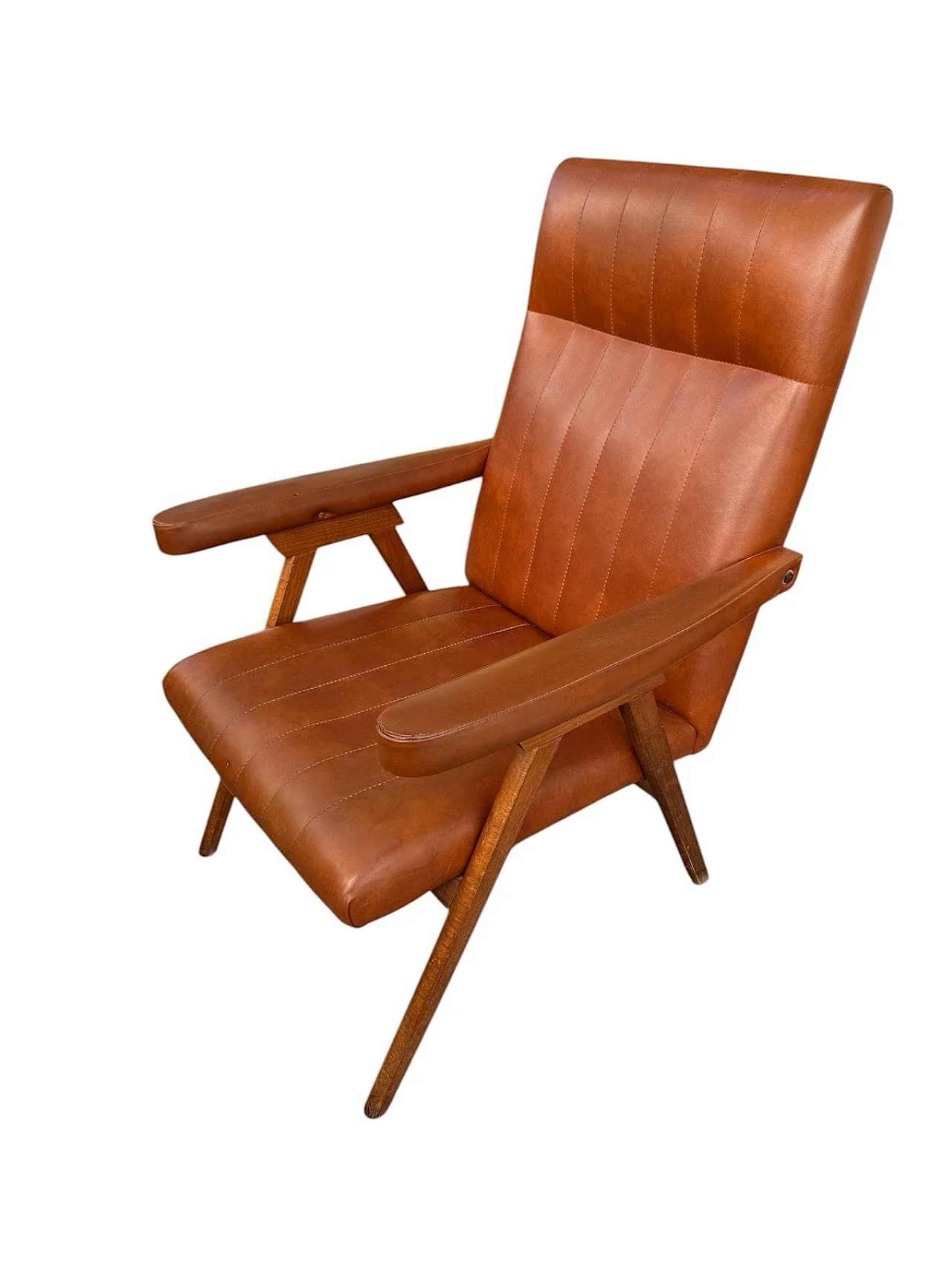 Modernist recliner armchair, mid-20th century 2