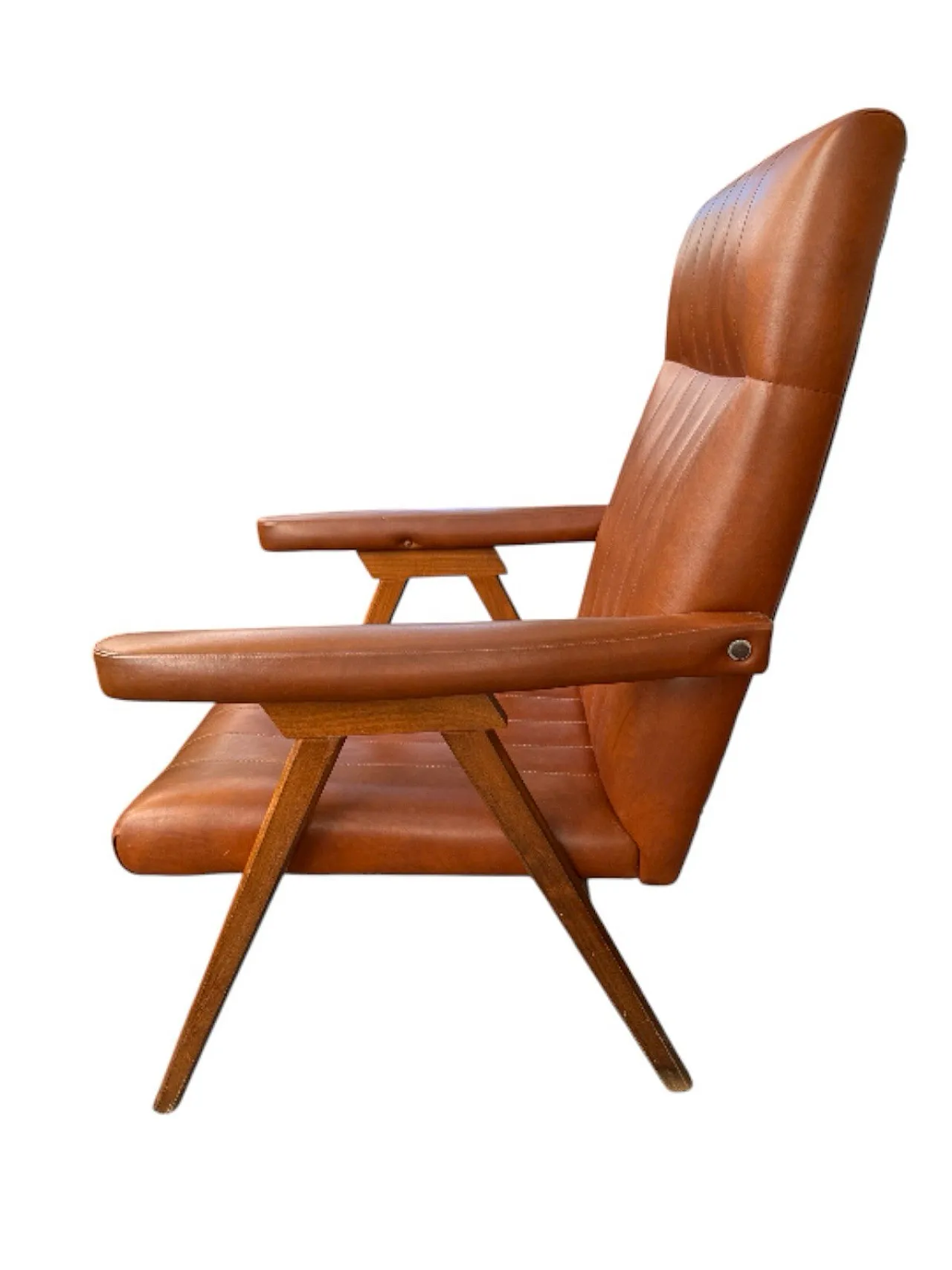 Modernist recliner armchair, mid-20th century 5