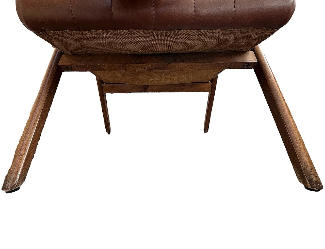 Modernist recliner armchair, mid-20th century 8