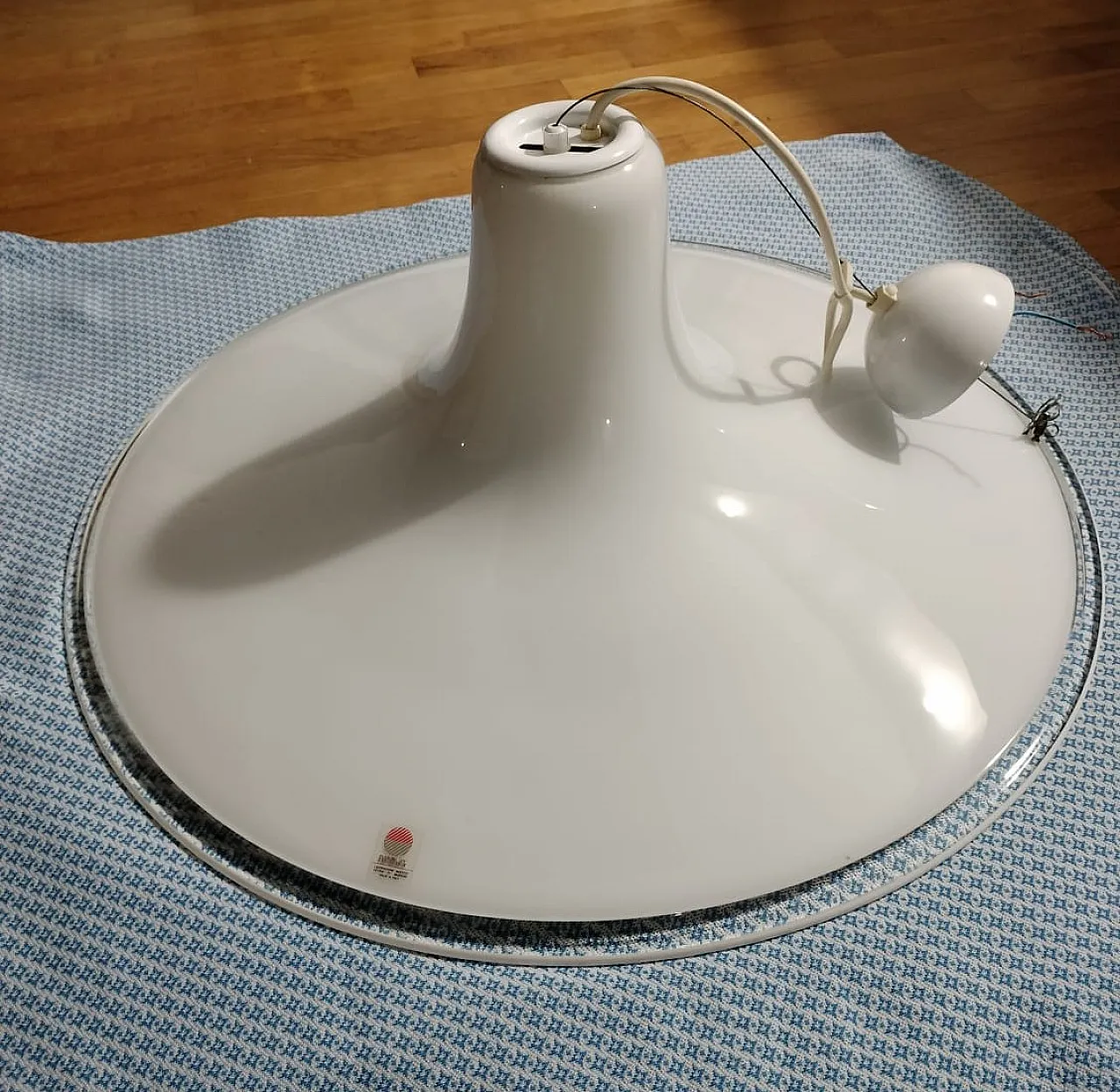 Ufo model light point chandelier, Murano glass, 1970s 1