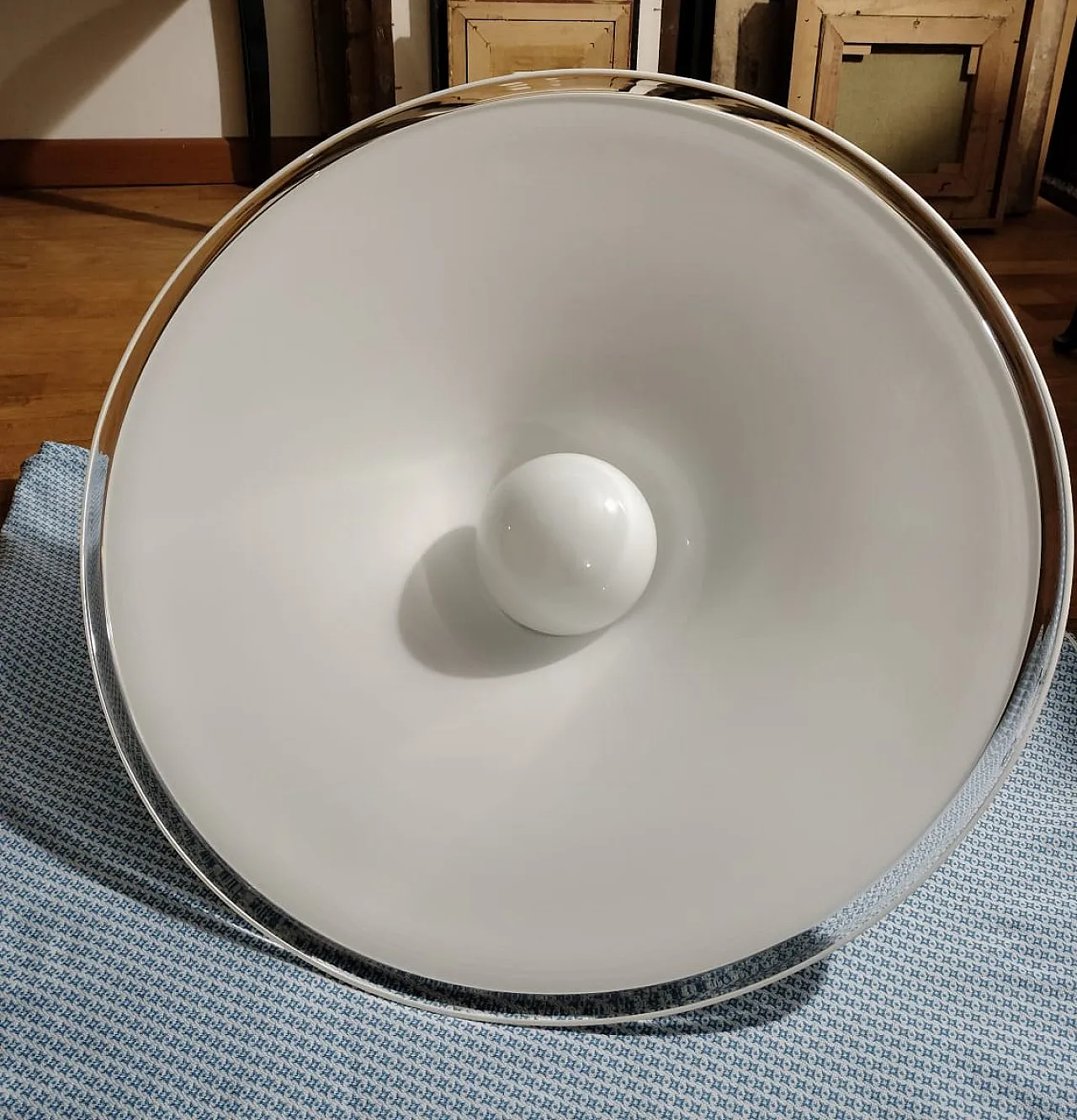 Ufo model light point chandelier, Murano glass, 1970s 2