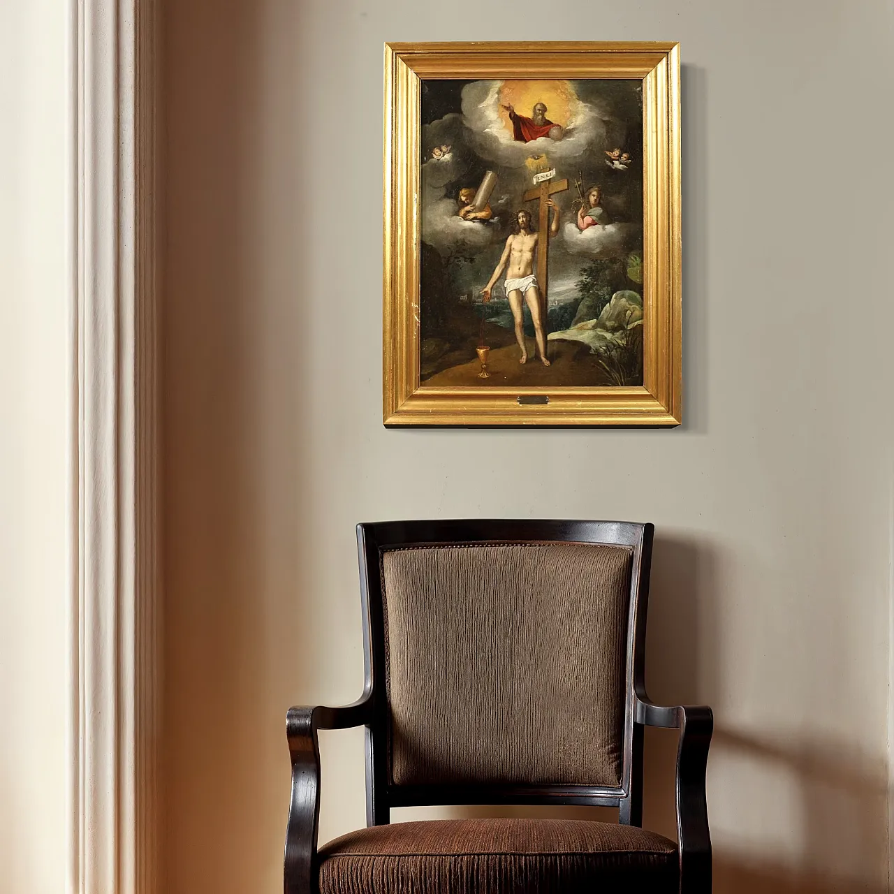 The Resurrection of Christ, oil painting on canvas, 17th century 5