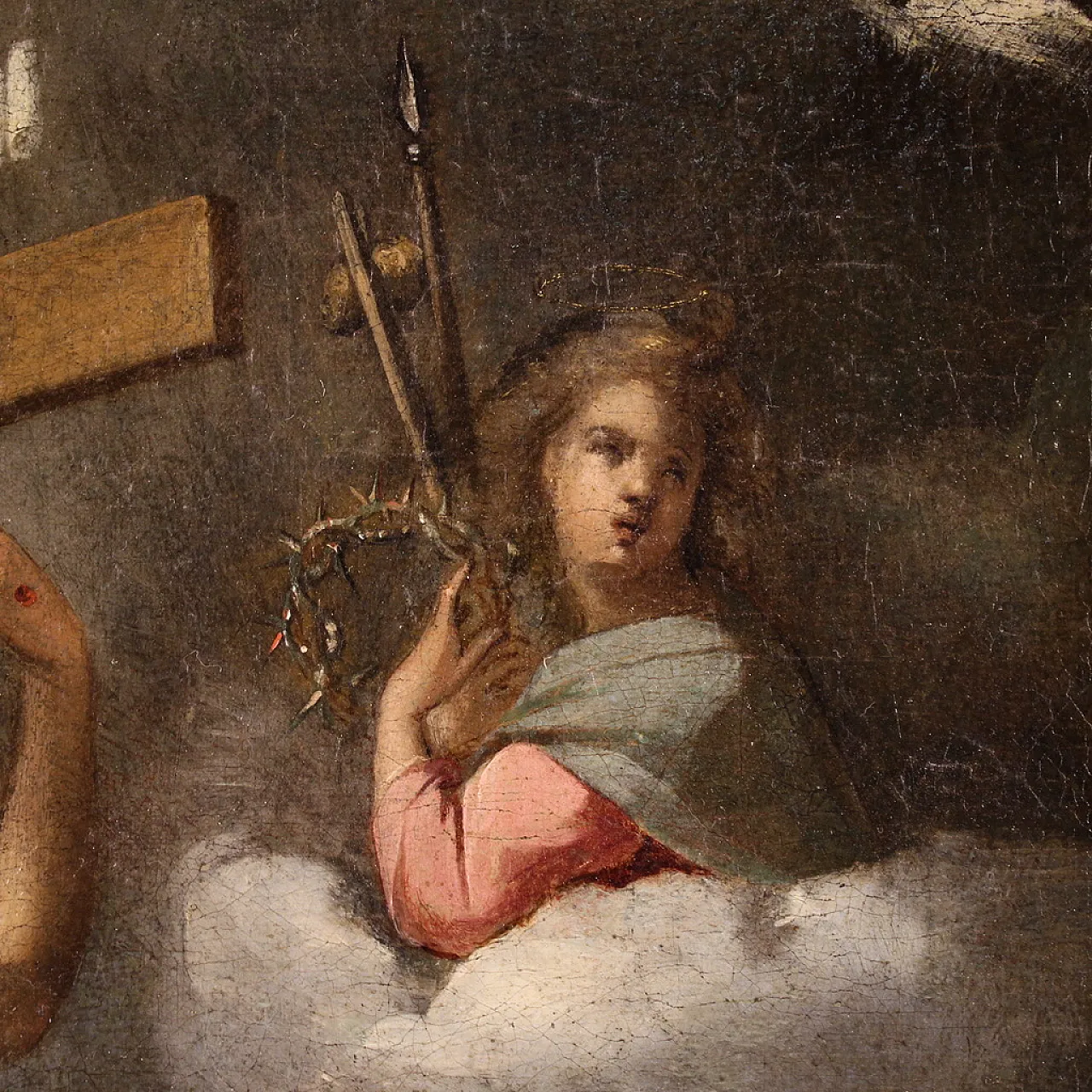 The Resurrection of Christ, oil painting on canvas, 17th century 12