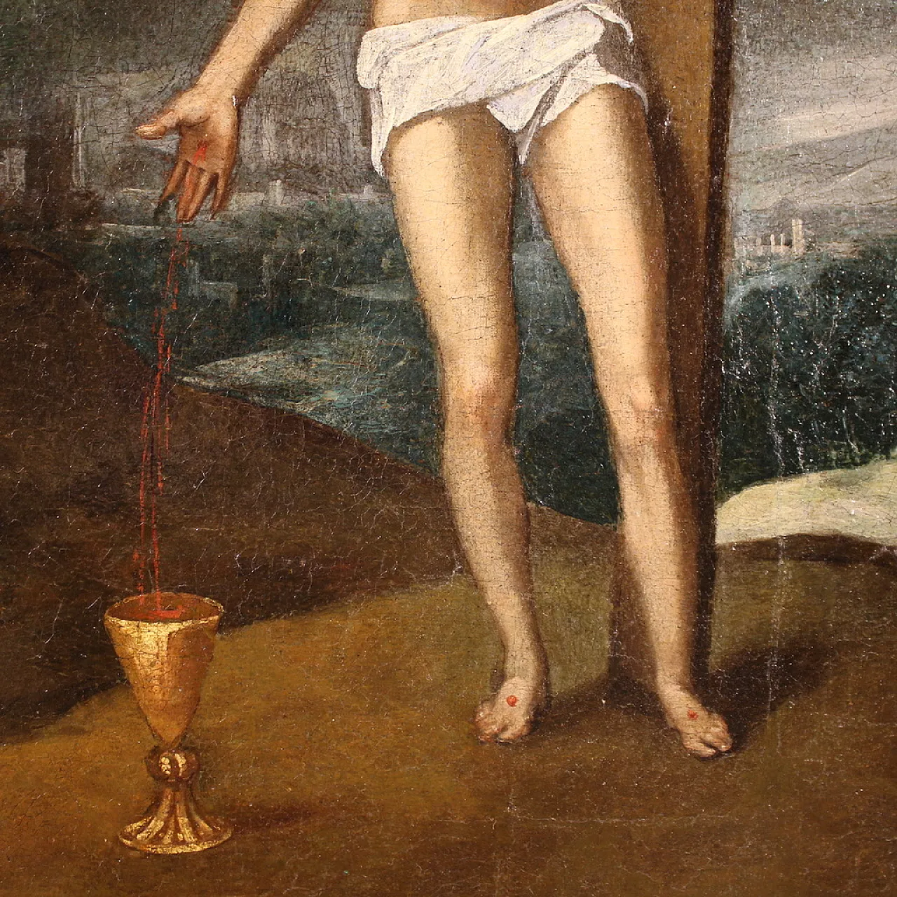 The Resurrection of Christ, oil painting on canvas, 17th century 15