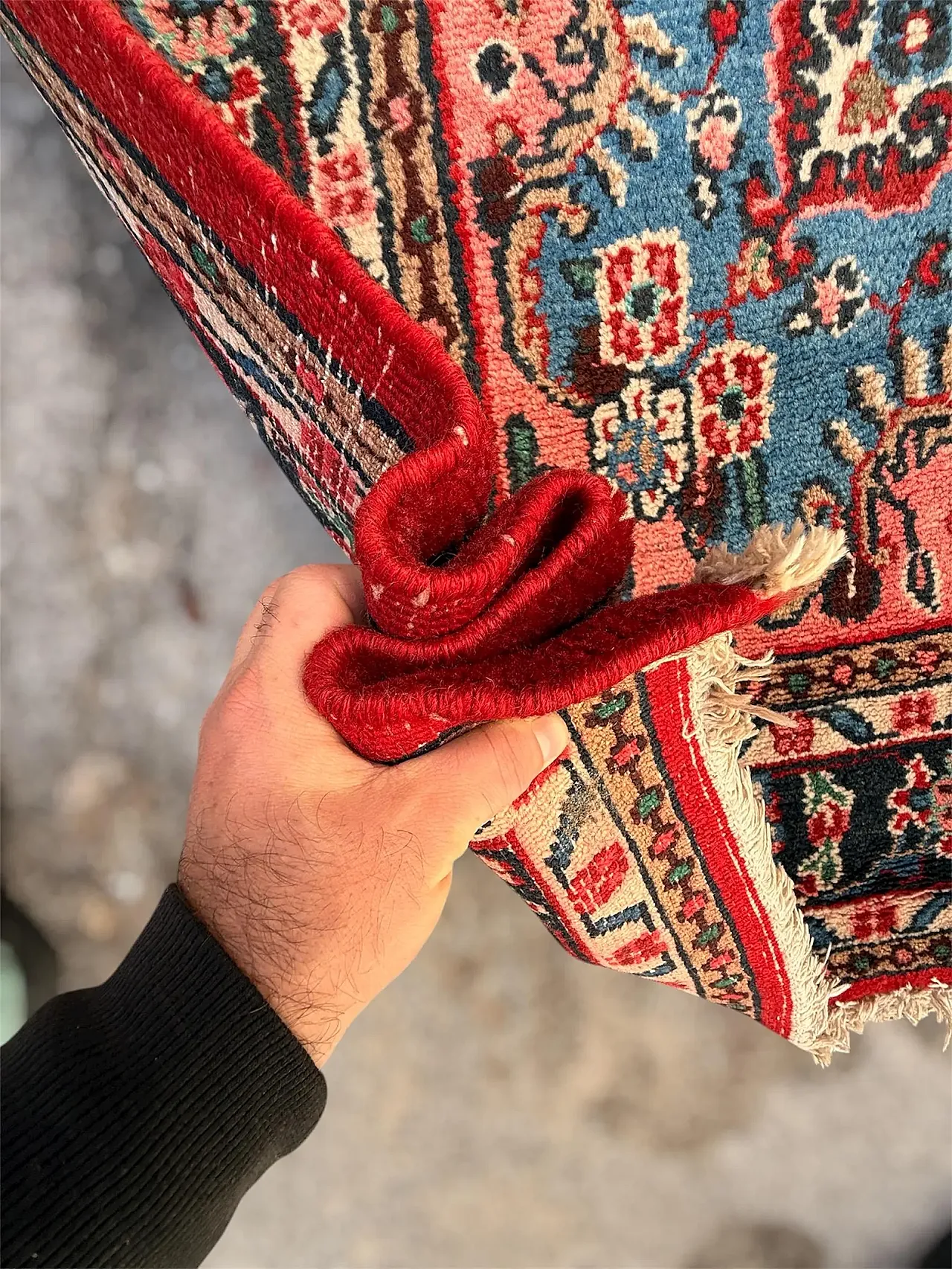 Hand-knotted Persian Borchalu rug, late 20th century 6