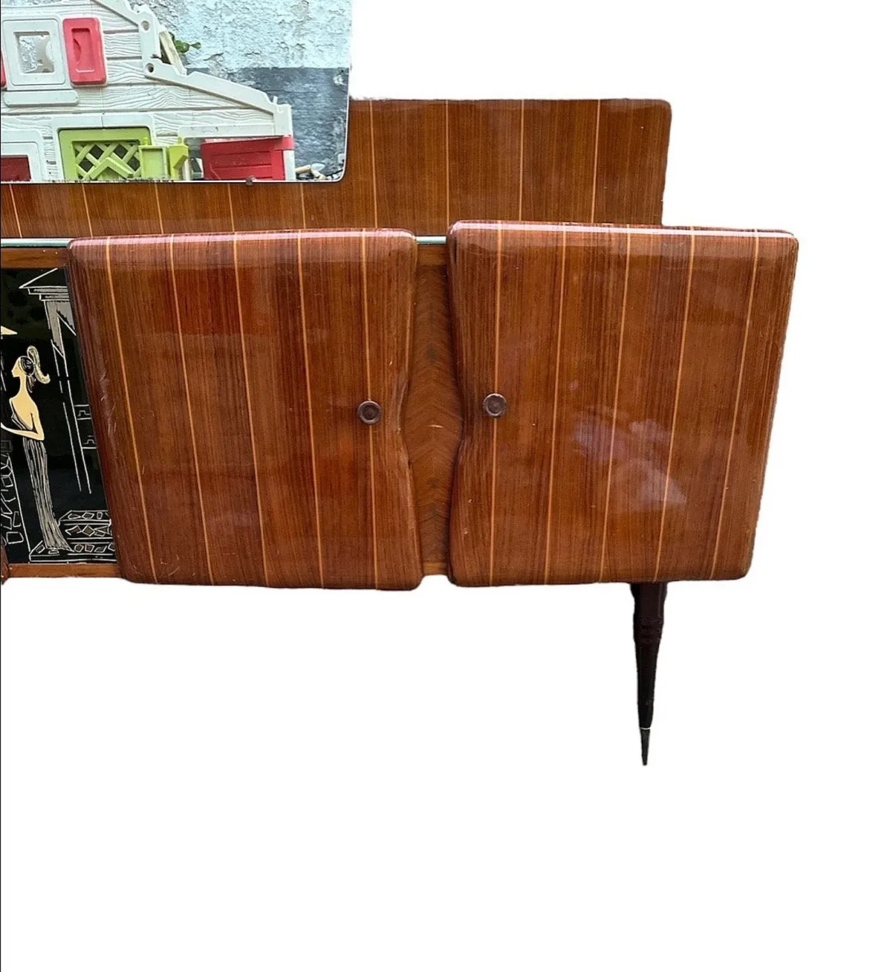 Sideboard with mirror, 1950s 3