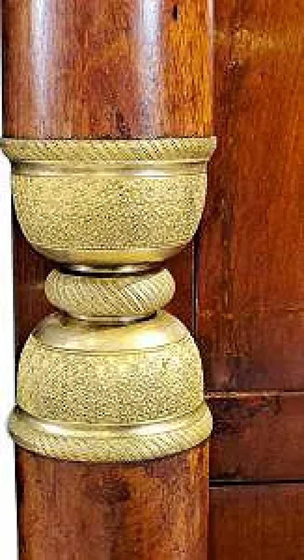 Secretaire in piuma di mogano, '800 6