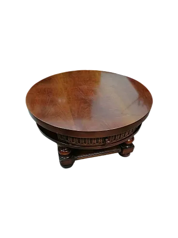 Tavolino in noce con cassetto spostabile