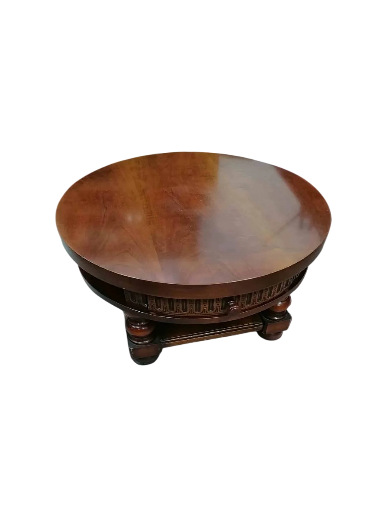 Walnut Coffee Table with Displacing Drawer 5