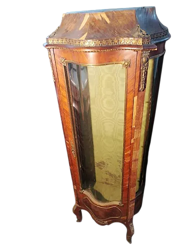 Vetrina intarsiata, 1890