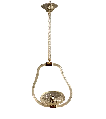 Lampada di Ercole Barovier per Murano, anni '40
