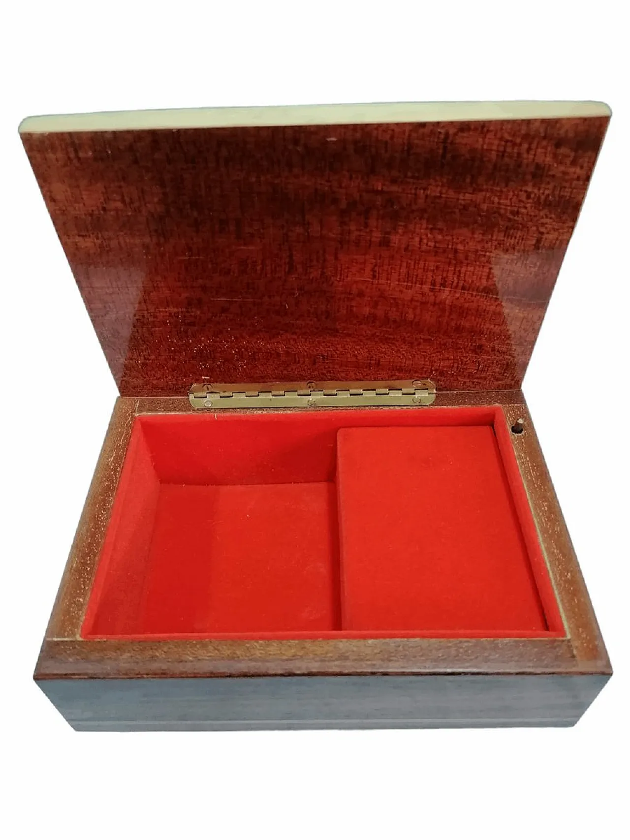 Music Jewelery Box with Thank You My Love Motif, 70s 2