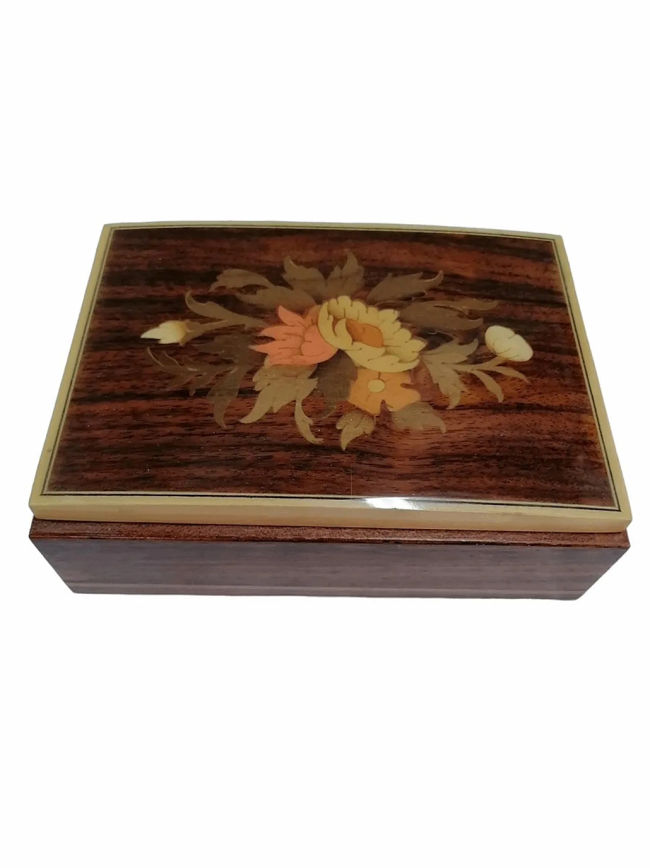 Music Jewelery Box with Thank You My Love Motif, 70s 6