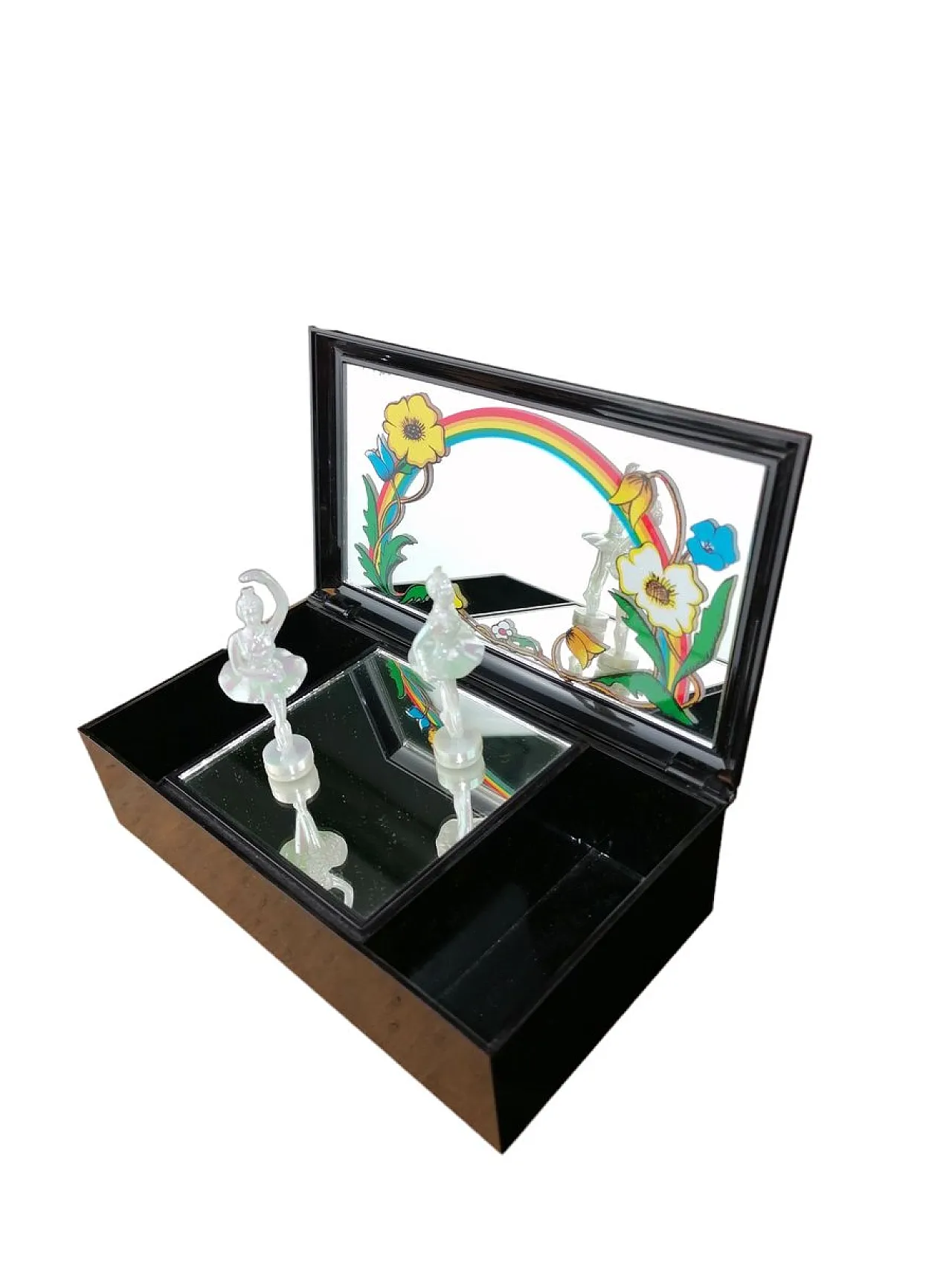 Music Jewelery Box with Ballerinas, 50s 1
