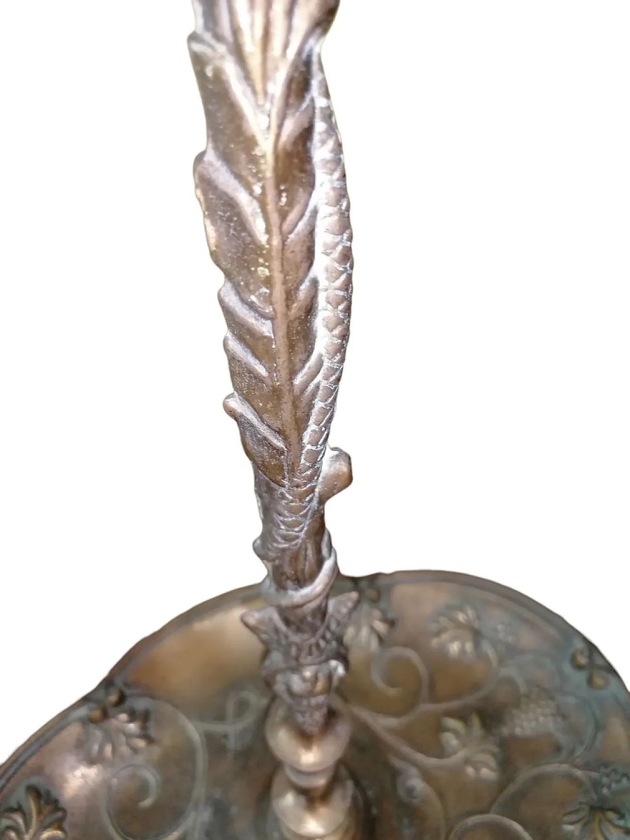Bronze umbrella stand with snakes, early 20th century 4