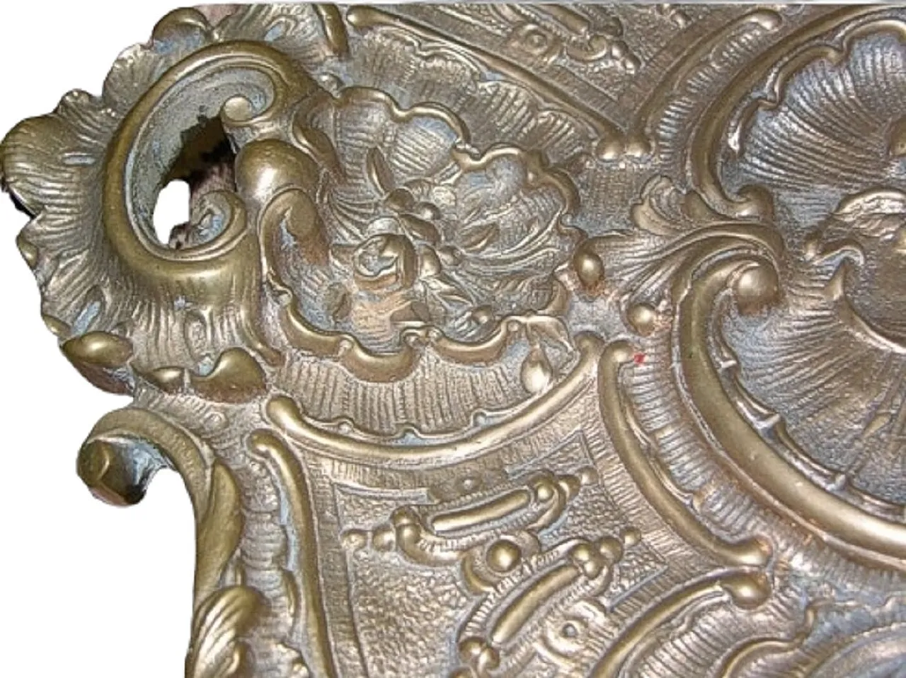 Centrotavola in bronzo raffigurante Cupido, primo '900 2