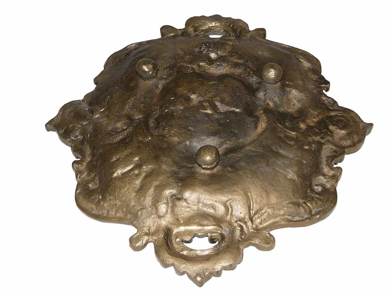 Centrotavola in bronzo raffigurante Cupido, primo '900 6