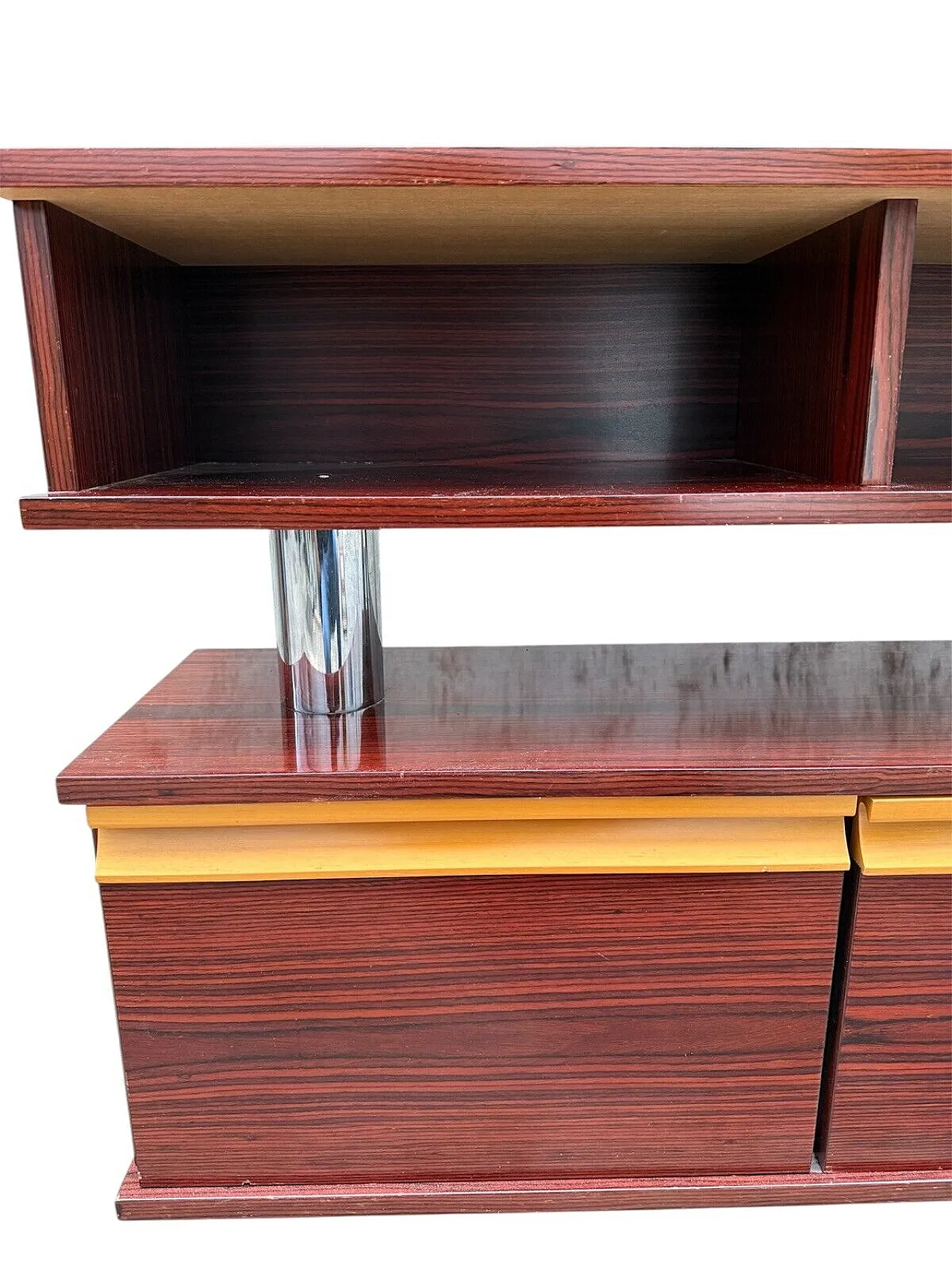 Mahogany bar furniture, 1980s 6