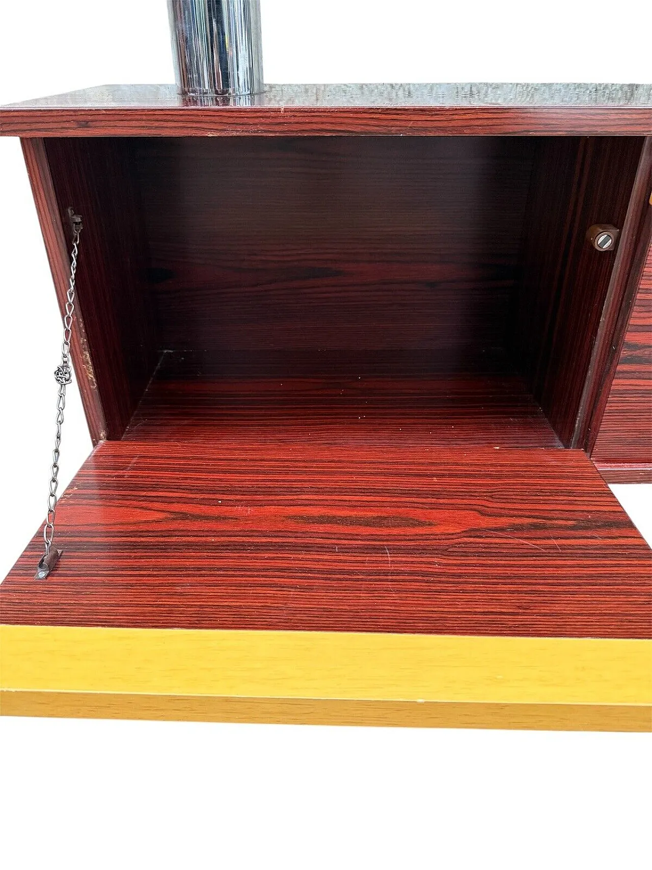 Mahogany bar furniture, 1980s 7