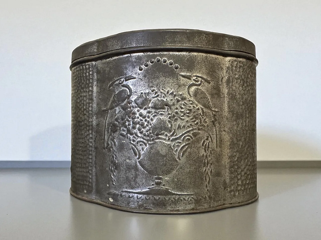 Scatola di latta Kaiser Caffe',  anni '30 1