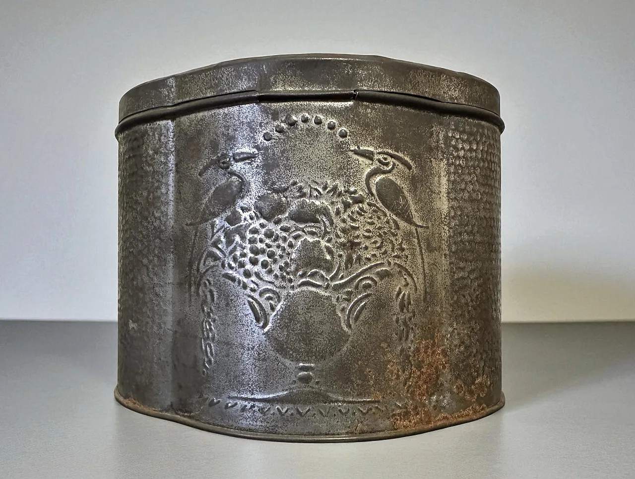 Scatola di latta Kaiser Caffe',  anni '30 2