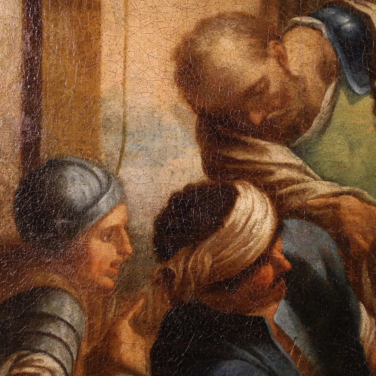 Religious painting, Saint Sebastian, 17th century 10