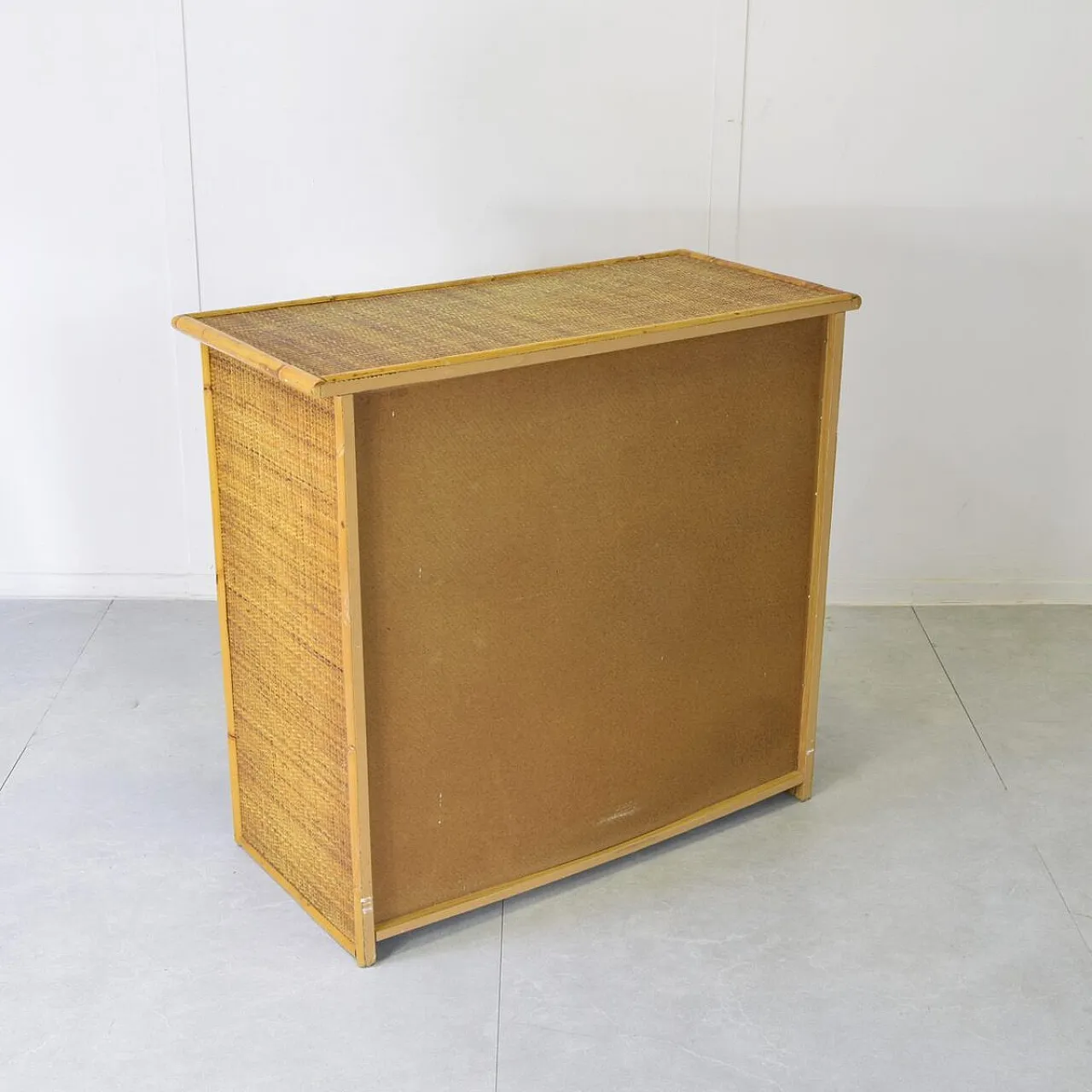 Sideboard in bamboo and rattan, 1960s 7