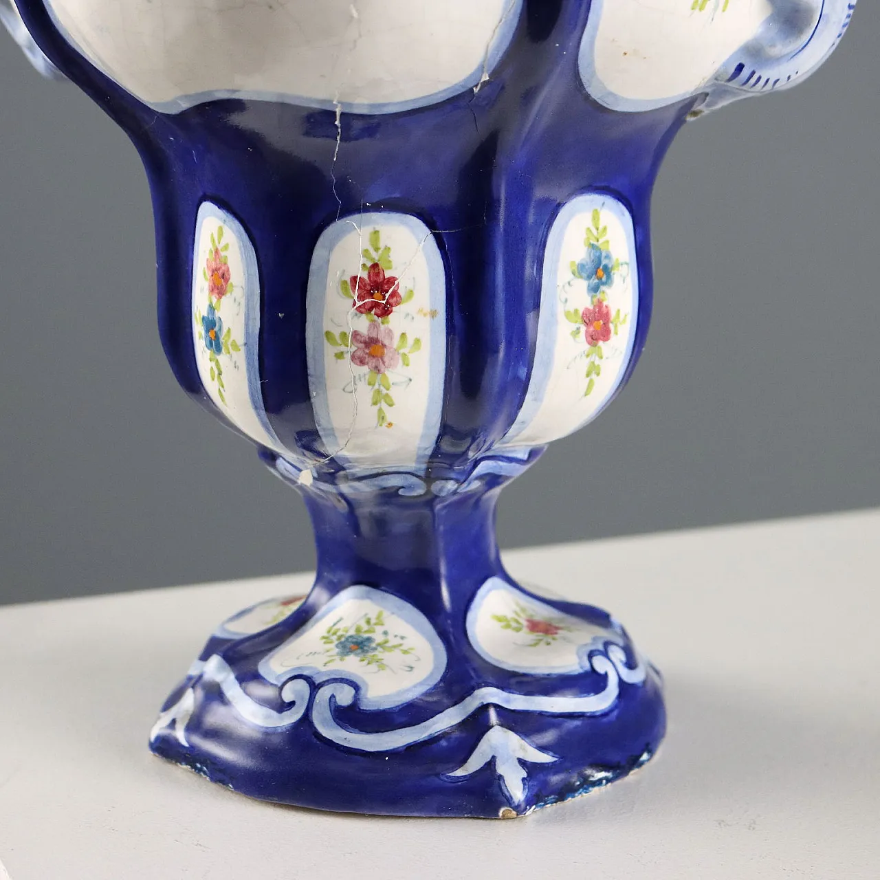 Ceramic apothecary vase, 19th century 6
