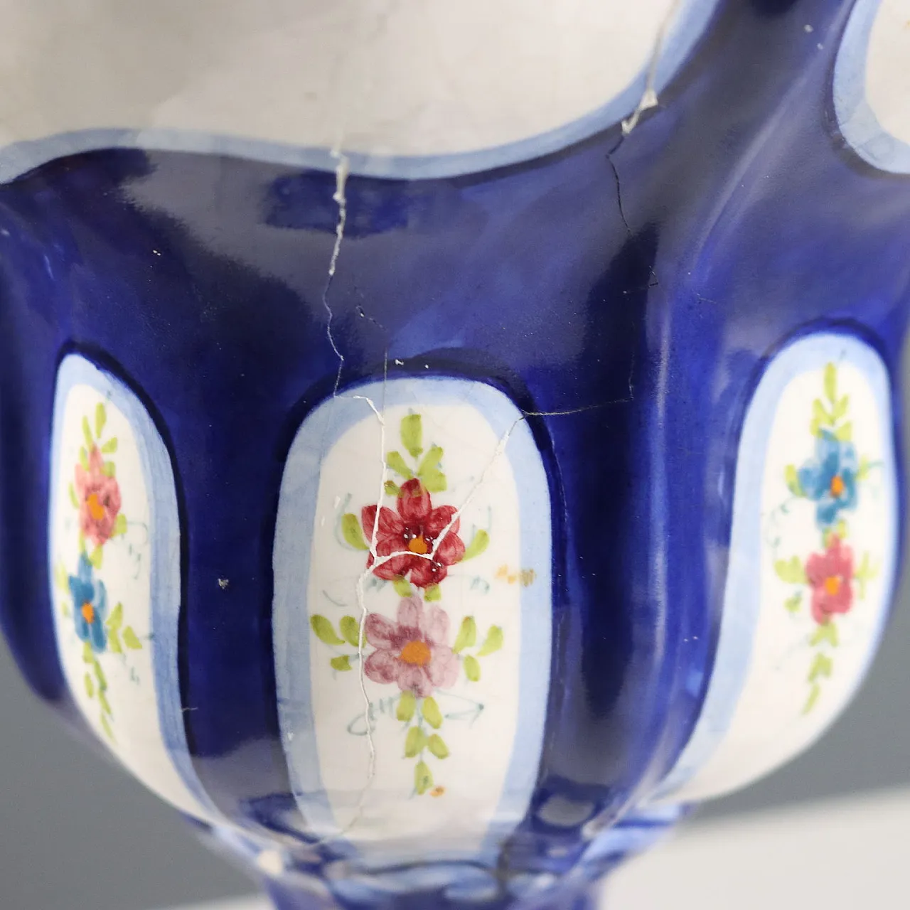 Ceramic apothecary vase, 19th century 8